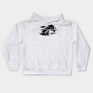 Abstract Architecture Kids Hoodie